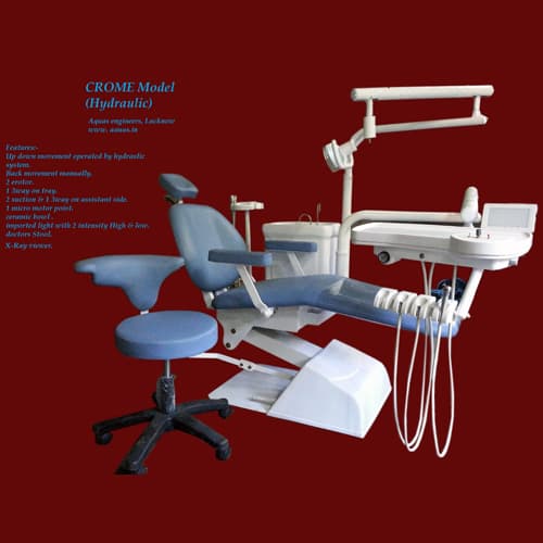 Crome Hydraulic Dental Chair