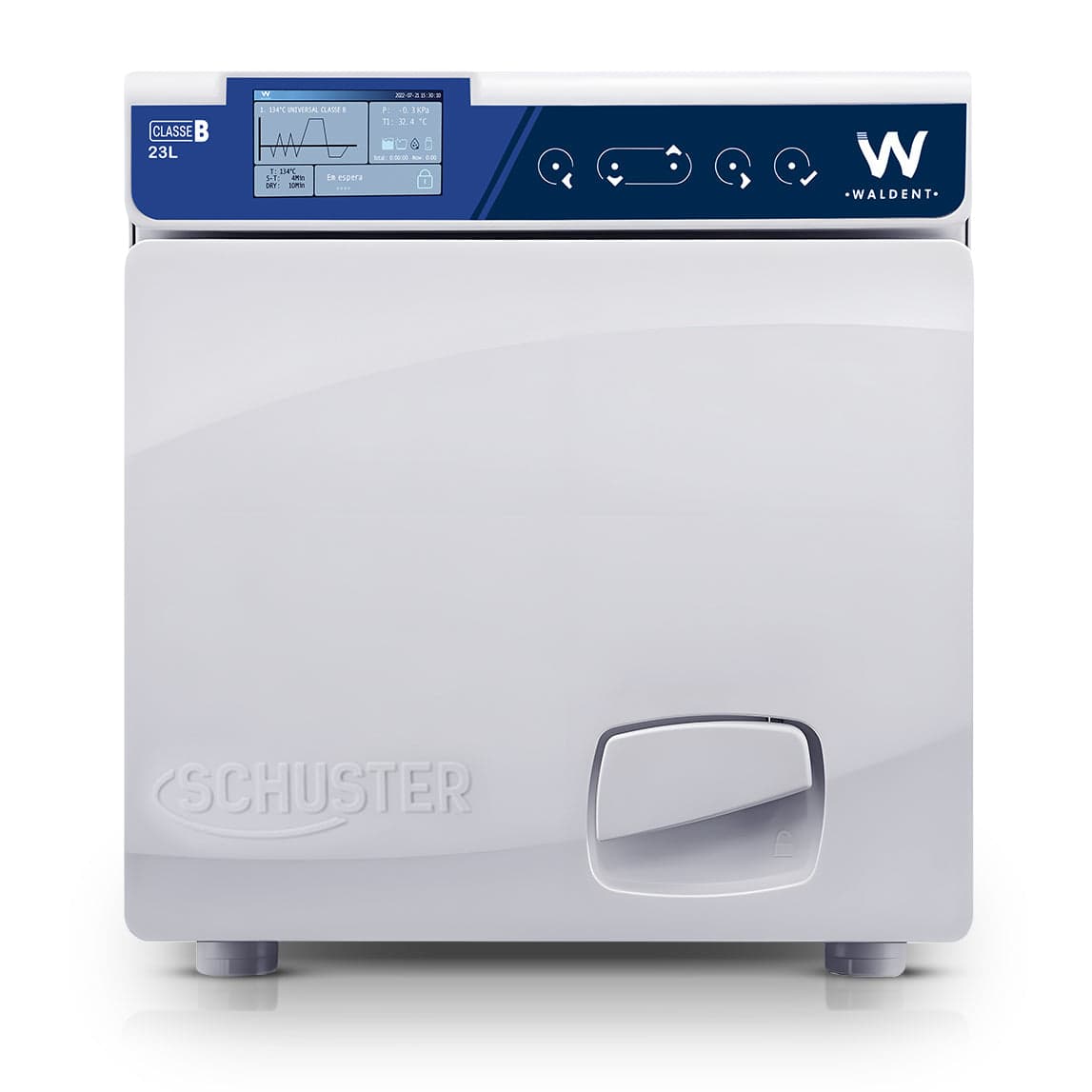 Autoclave - N Class 23L — Reference photo: Waldent Schuster B-Class 23L. Requested N-Class 23L model must be confirmed.
