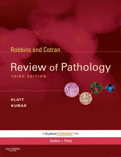 Book cover: Robbins & Cotran Review of Pathology 3rd