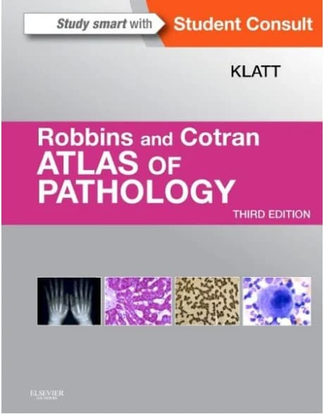 Book cover: Robbins & Cotran Atlas of Pathology 3rd
