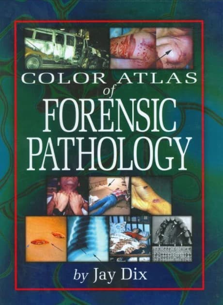 Book cover: Color Atlas of Forensic Medicine