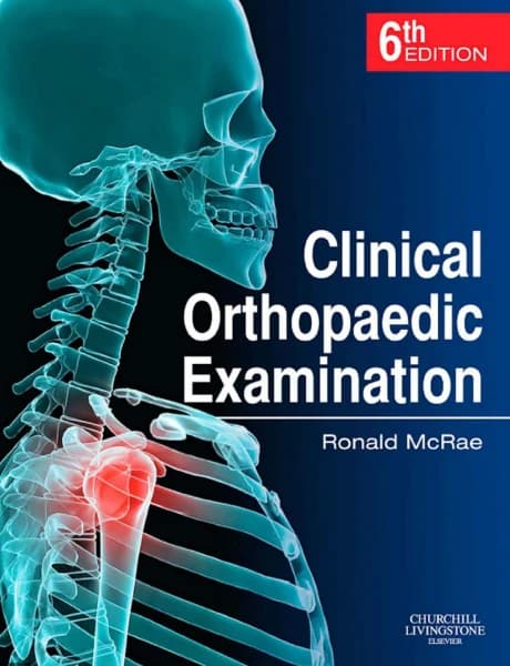 Book cover: Ronald McRae Clinical Orthopaedic Examination 6th