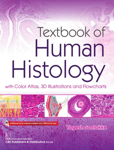 Book cover: Yogesh Sontakke Histology 1st