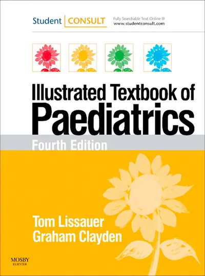 Book cover: Tom Lissaueb Illustrated Paediatrics 4th