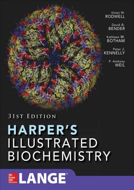 Book cover: Harper’s Illustrated Biochemistry 31th