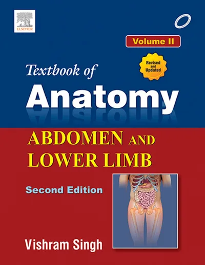 Book cover: Vishram Singh Abdomen & Lower Limb 2nd