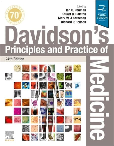 Book cover: Davidson's Principles and Practice of Medicine 24th