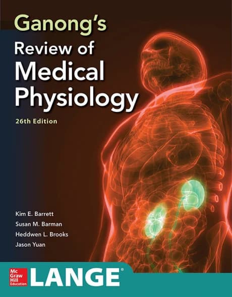 Book cover: Ganong’s Review of Medical Physiology 26th