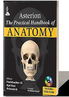 Book cover: Asterion Practical Handbook of Anatomy 2nd