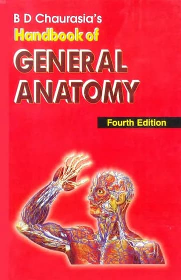 Book cover: BD CHAURASIA GENERAL ANAT