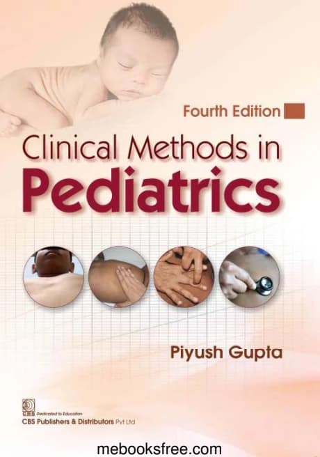 Book cover: Piyush Gupta Clinical Pediatrics 4th