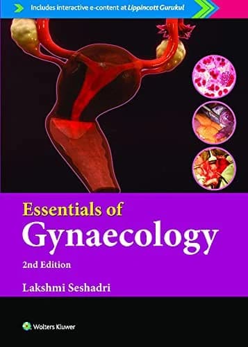 Book cover: Lakshmi Seshadri Essentials of Gynecology 2nd