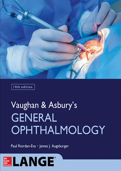 Book cover: Vaughan & Asbury's General Ophthalmology 19th