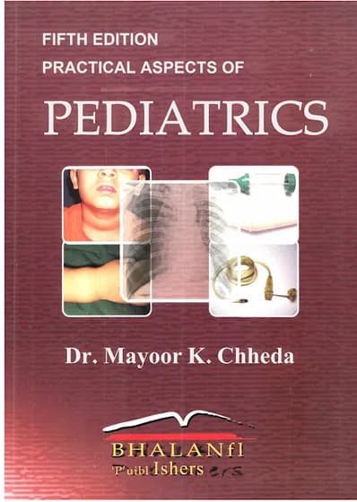 Book cover: Mayoor Clinical Paediatrics 5th