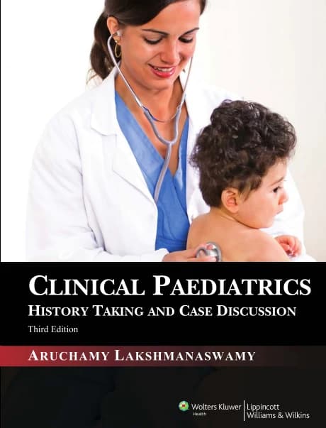 Book cover: Aruchamy Lakshmanaswamy Clinical Pediatrics 3rd