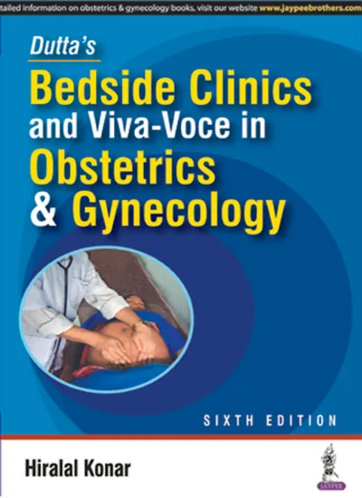 Book cover: DC Dutta’s Viva Obstetrics & Gynecology 6th