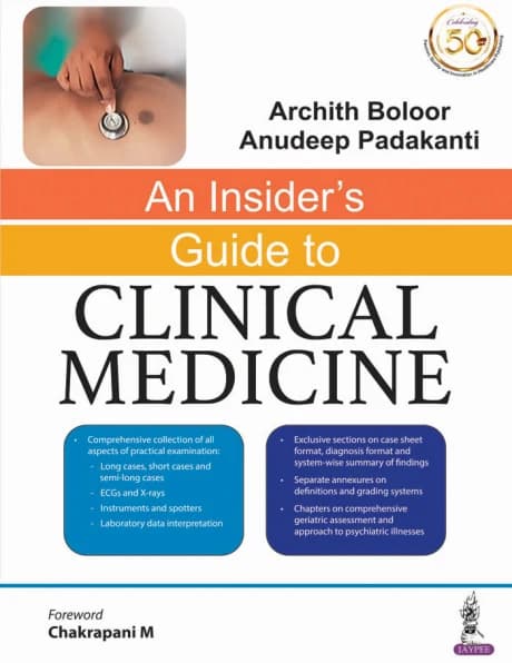 Book cover: Archit baloor Clinical Medicine 1st