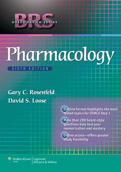 Book cover: BRS Pharmacology 6th