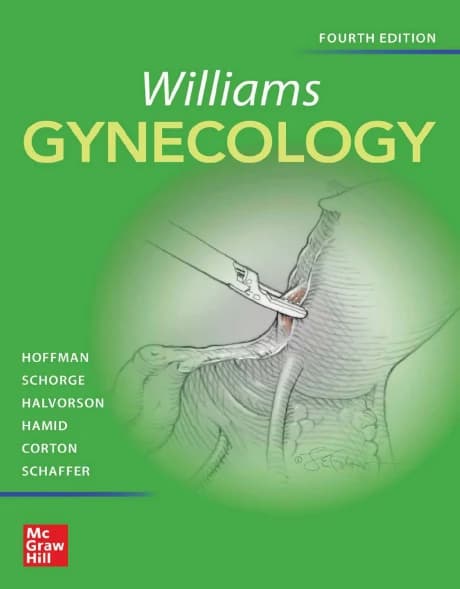 Book cover: Williams Gynecology 4th