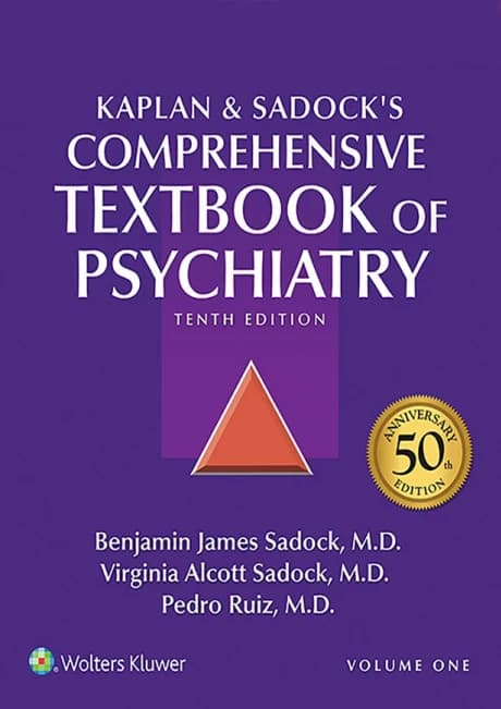 Book cover: Kaplan & Sadock’s Comprehensive Psychiatry 10th