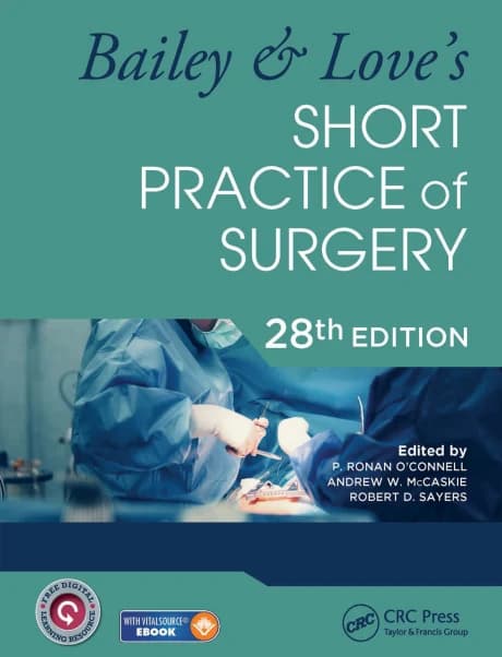 Book cover: Bailey & Love's Short Practice of Surgery 28th