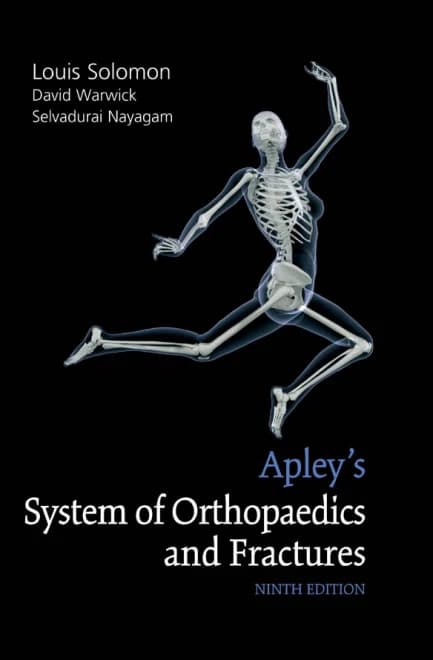 Book cover: Apley's System of Orthopaedics and Fractures 9th
