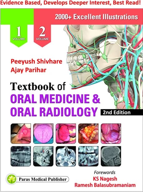 Book cover: Oral Medicine Radiology peeyush Shivhare