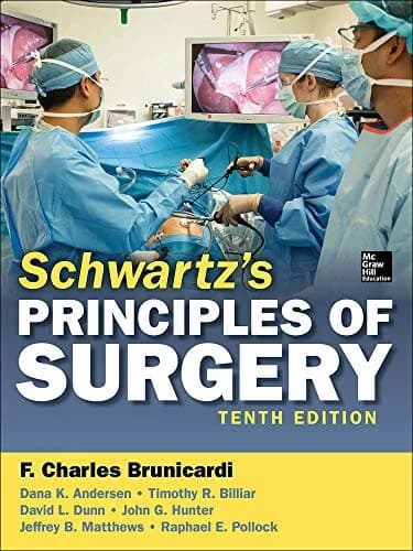 Book cover: Schwartz's Principles Of Surgery 10th