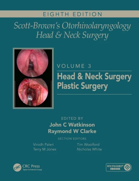 Book cover: Scott-Brown’s ENT V3 8th