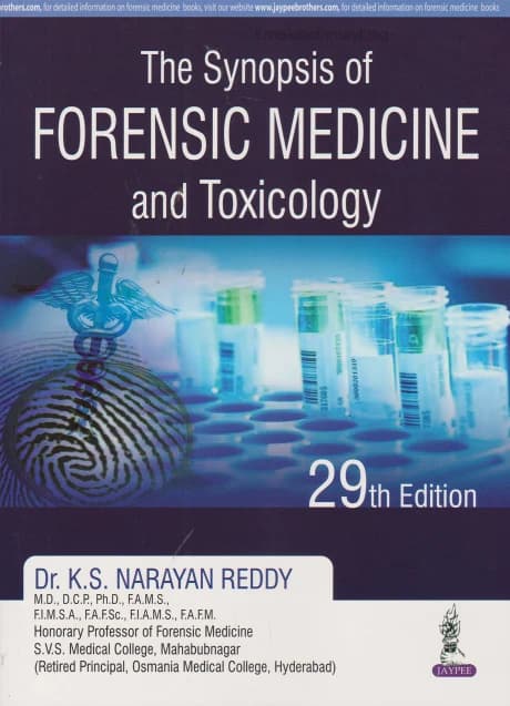 Book cover: Narayan Reddy Synopsis Of FMT