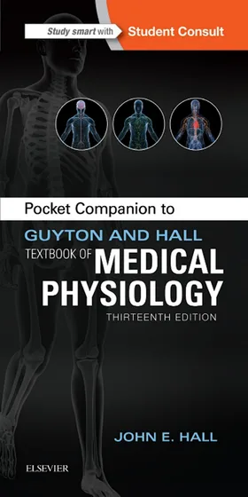 Book cover: Guyton & Hall Medical Physiology Pocket Companion 13th