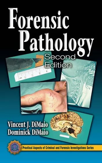 Book cover: DiMaio Forensic Pathology 2nd
