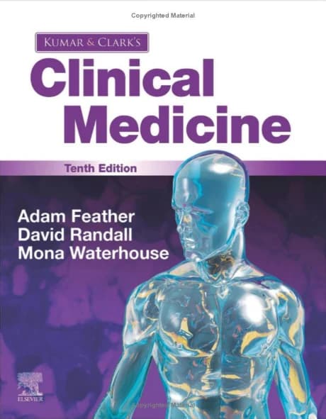 Book cover: Kumar and Clarks Clinical Medicine 10th