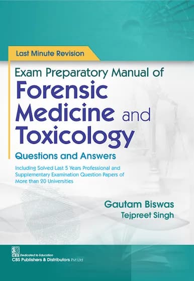 Book cover: Exam Preparatory Manual of FMT