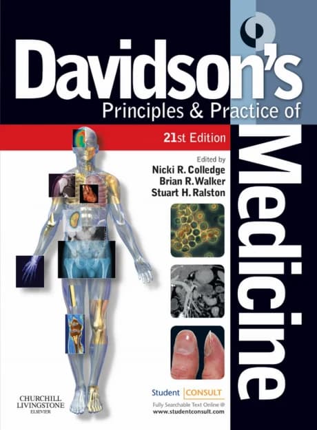 Book cover: Davidson Book of Medicine