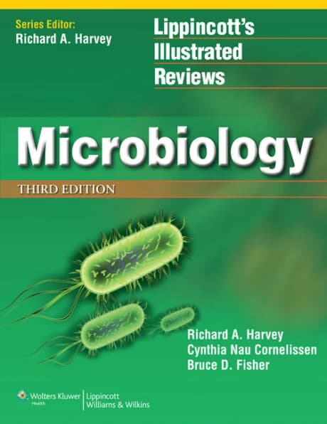 Book cover: Lippincott’s Illustrated Reviews Microbiology 3rd