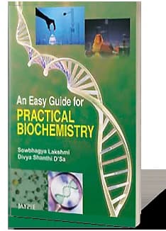 Book cover: Divya Shanth Practical Biochemistry 1st