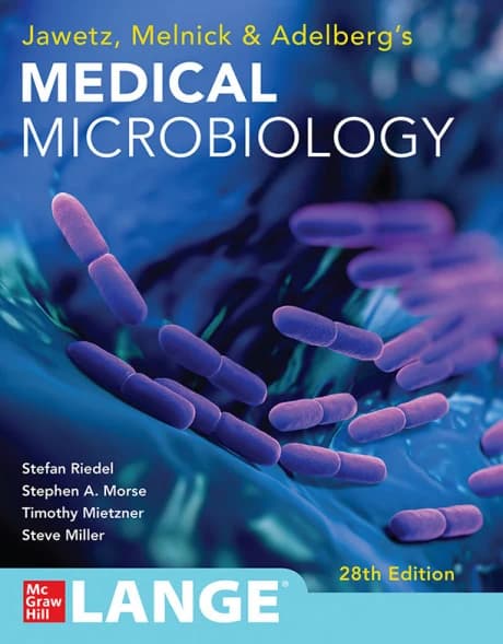 Book cover: Lange Microbiology 28th