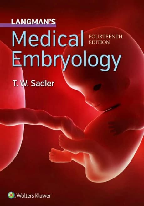 Book cover: Langman Medical Embryology 14th