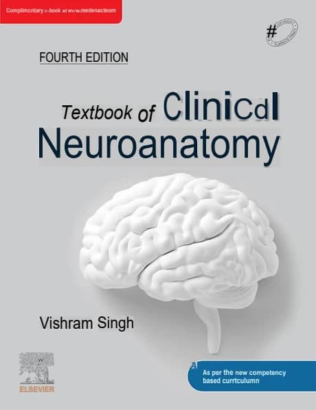 Book cover: Vishram Singh Clinical Neuroanatomy 4th
