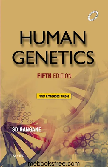 Book cover: Gangane Human Genetics 5th