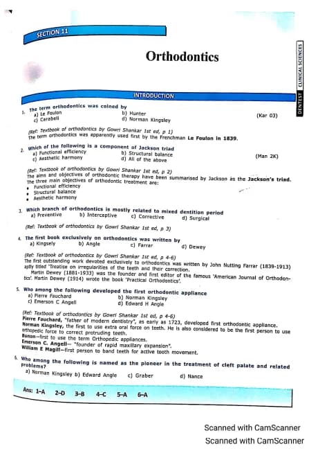 Chapter preview: Dentest Orthodontics