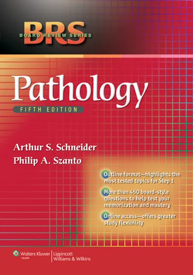 Book cover: BRS Pathology 5th