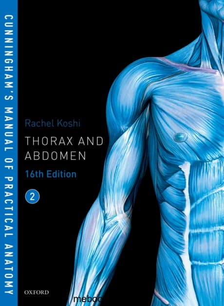 Book cover: Cunningham Manual of Practical Anatomy Volume 2 16th