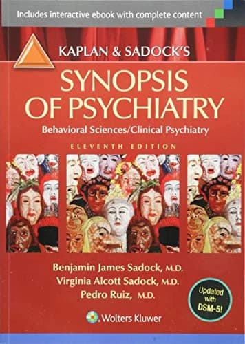Book cover: Kaplan & Sadock's Synopsis of Psychiatry 11th
