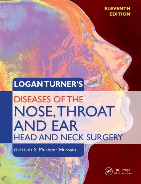 Book cover: Logan Turner’s Diseases of the Nose, Throat and Ear 11th