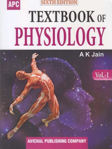 Book cover: Scanned AK Jain Physiology 6th