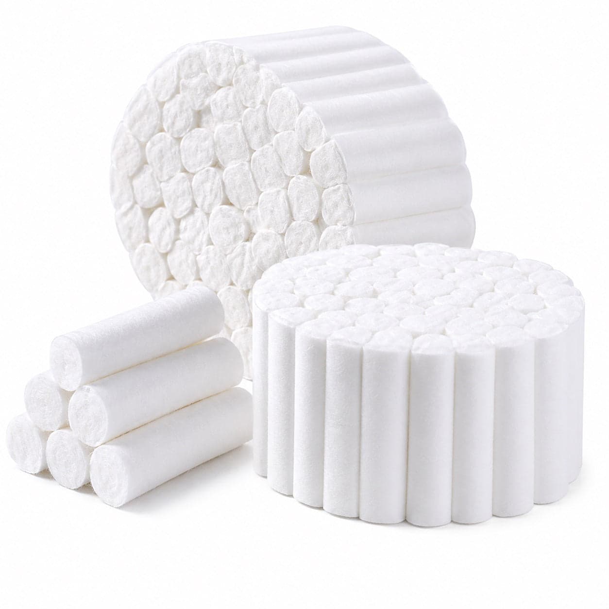 Autoclavable Dental Cotton Rolls (Pack of 1000) | Soft, Highly Absorbent & Lint-Free