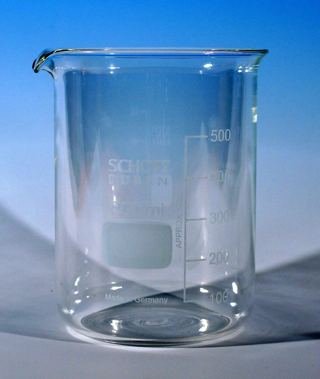 Laboratory beaker — reference view
