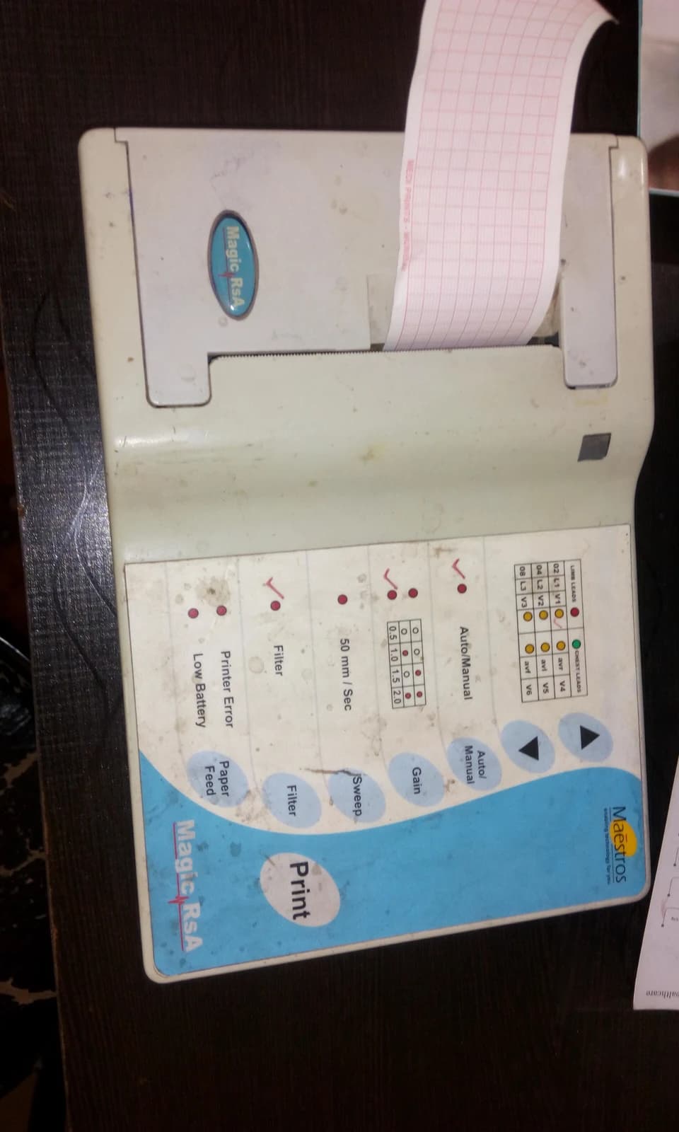 Electrocardiograph — reference view